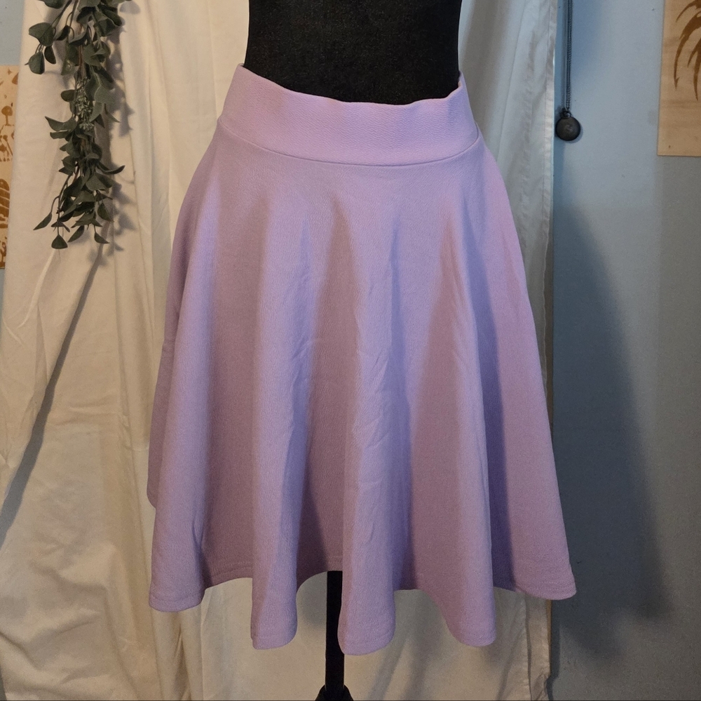 Elegant Lavender Women's Skirt